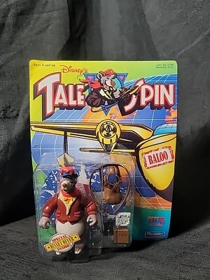 Figura de acción Disney's Talespin Baloo 1991 Playmates sellada sin perforar giro en cola Foto 1 de 4