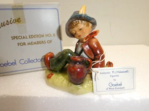 Goebel Hummel Pausa Caffè, Stampo 406. Edizione Speciale Esclusiva #8. Firmato - Foto 1 di 7