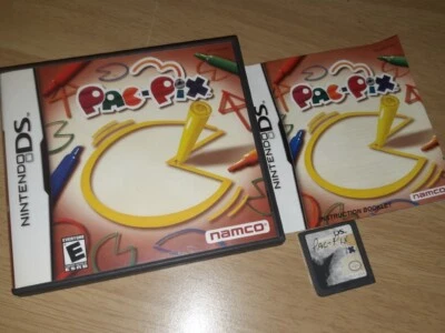 Nintendo DS 2005 Game - Pac-Man Pac-Pix - Complete CIB TESTED! FREE SHIPPING! - Image 1 of 4