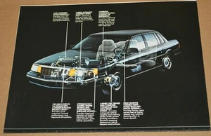 1988 LINCOLN CONTINENTAL ORIGINAL DEALER ADVERTISEMENT AD PRINT 88 - Picture 1 of 1