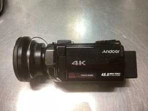 Andoer HDV-524KM 4K 48MP Camcorder Wi-Fi Night View 16x Zoom Video Camera - Picture 1 of 3