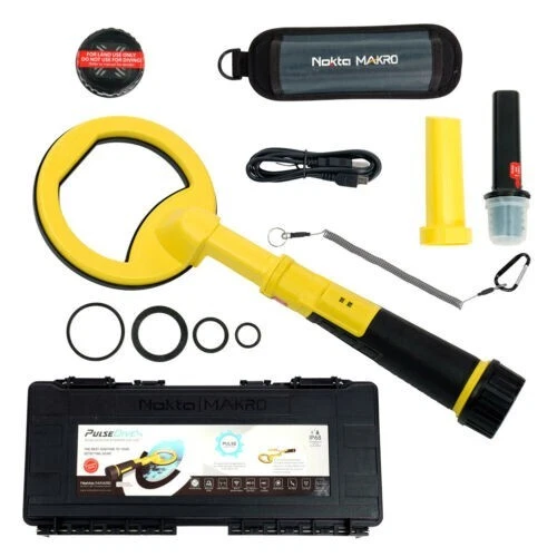 Nokta PulseDive Scuba Detector & Pin Pointer 2-in-1  Yellow + CASE  EXTRAS NEW - Image 1 of 4