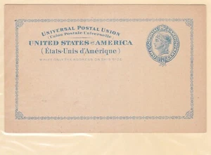 US UX13 MNH 1897 1¢ Liberty For International Use Postal Card VF-XF Scv $200.00 - Picture 1 of 2
