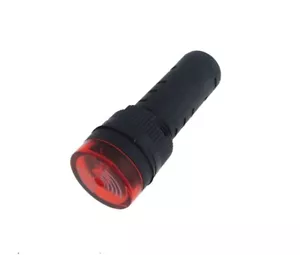 Señal LED de 12 V e indicador de zumbador montaje de panel M16 - Imagen 1 de 1