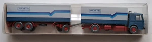 ALBIS Plastic MAN treno a pianale 19.361 WIKING 473/26 HO del 1988 nuovo - Foto 1 di 8