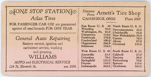 Vintage 1923 Advertising Blotter - Picture 1 of 2