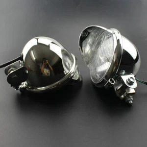 Universal Motorcycle Bulb Spot Light 12V Driving Fog Lamp Dirt Bike For Kawasaki - Picture 1 of 9