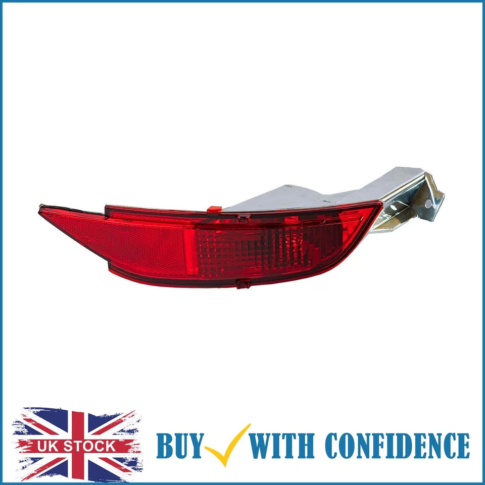 Ford Fiesta Mk7 Rear Bumper Fog Lamp & Reflector Driver Side 2008-2017 UK SELLER