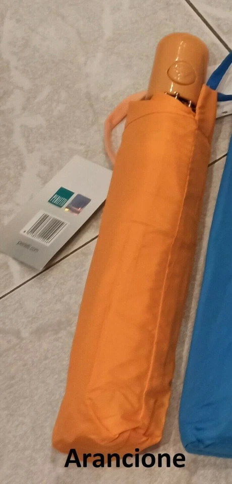 Ombrello Perletti donna mini apertura automatica Colore arancione prodotto nuovo - Immagine 1 di 1