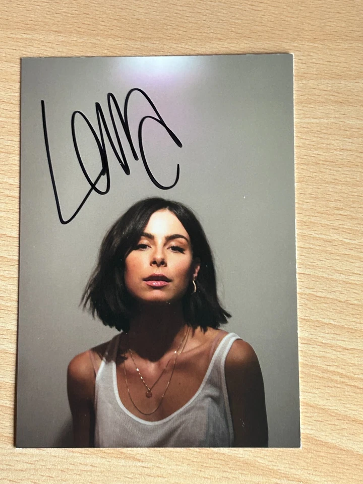 Lena Meyer Landrut - Autogrammkarte original signiert - #S19944 - Bild 1 von 1