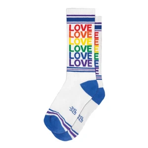 Gumball Poodle Unisex Crew Socks - Love (One Size Fits Most) - Imagen 1 de 1