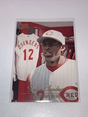 1994 Donruss Studio Deion SANDERS #172 Cincinnati REDS - MLB Baseball - Image 1 of 3