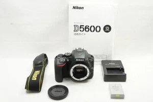 "4,460 shots" Nikon D5600 24.2MP Digital Camera Black Body Only #250226d - Picture 1 of 12