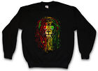RASTAFARI LION I PULLOVER Bob Reggae Marley L&#246;we Wailers Haile Selassie Jamaika
