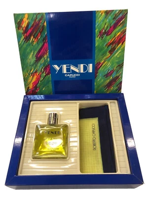 YENDI CAPUCCI PROFUMO EAU TOILETTE ML 60 POCHETTE TASCHINO COSMETICI VINTAGE