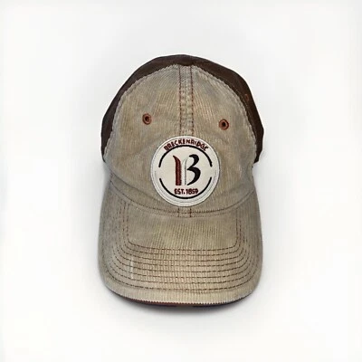 Gorra Breckenridge Colorado Ski Town Est 1859 Pana Gancho y Lazo OSFM Foto 1 de 4