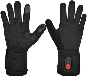 Guanti Riscaldati Fodere Unisex, Guanti Riscaldati a Batteria Ricaricabile, Taglia M/L - Foto 1 di 6