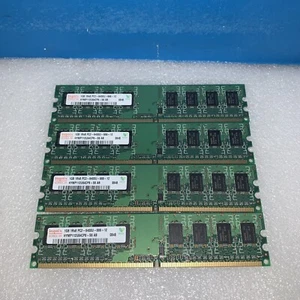 4GB (4X1GB) Hynix PC2-6400U HYMP112U64CP8 DDR2 Memory - Picture 1 of 2