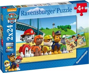 RAVENSBURGER - 2 puzzles 24 piezas Heroic Dogs - LA PATRULLA - - RAV090648 - Imagen 1 de 3