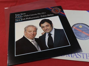 Prokofiev VIOLINKONZERTE NR 1 & 2 Isaac Stern Mehta LP CBS Masterworks near mi - Picture 1 of 3