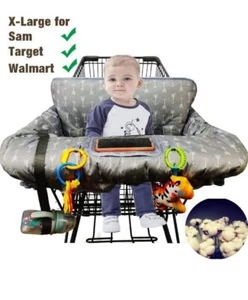 Baby Shopping Cart/High Chair Cover-Ultra Soft Padding IcoPuca  - Picture 1 of 8