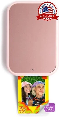 Mini impresora fotográfica, imprime desde dispositivos iOS y Android compatibles - Image 1 of 4