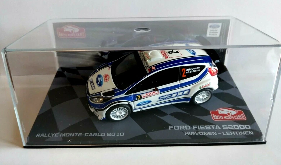 D) DIE CAST  FORD FIESTA S2000 RMC 2010 HIRVONEN scala 1/43 - Immagine 1 di 1