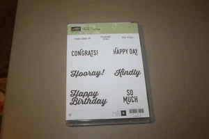 Stampin’ Up! Perfect Pairings Clear Mount Stamp Set NEW All Occasion - Picture 1 of 3