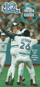 Toronto Blue Jays 1986 Baseball Media Guide - Picture 1 of 1