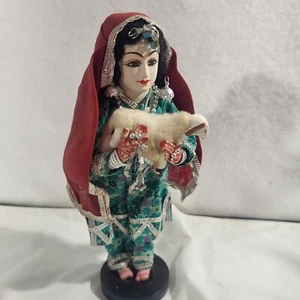 Banjara Woman Standing 1003 Northern India Statue or Doll Signature Beautiful - Picture 1 of 6