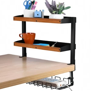 Schreibtischregal Tischorganizer Bücherregal Klemmbar Regal Organizer 3 Stöckig - Bild 1 von 15