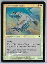 Magic MTG - Cloudchaser Eagle (Foil) - 7th Seventh Edition - MP