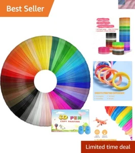 3D Pen Filament Refills - 40 Colors, 640ft Total, 1.75mm, for Various 3D Pens - Picture 1 of 8