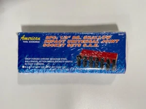 8pc 1/2" DR. Shallow Impact Universal Joint Socket Set (SAE) - Picture 1 of 1