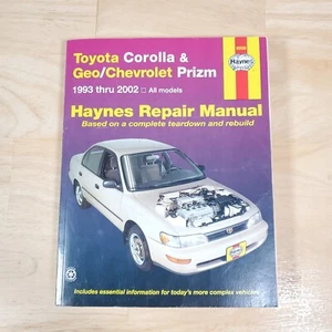 Toyota Corolla & Geo/Chevrolet Prizm 1993-2002 Repair Manual Haynes 92036 - Picture 1 of 5