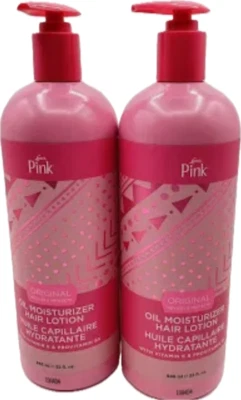 Luster’s Pink Oil Moisturizer Hair Lotion 32 fl. oz. Pack of 2. - Image 1 of 3