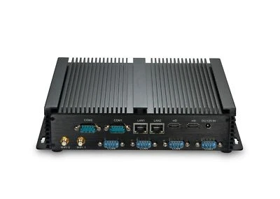 Fanless Mini Desktop Computer PC W-11 Pro, Intel i5 4th Gen. 1.6GHz-2.6GHz CP... - Image 1 of 4