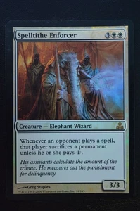 Magic The Gathering MTG SPELLTITHE ENFORCER FOIL Guildpact LP Lightly Played - Picture 1 of 2