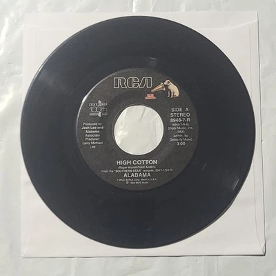 Alabama ~ High Cotton/ Ole' Baugh Road ~ RCA 45 RPM Record — 第 1/4 张图片