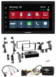 Blaupunkt Lenkrad Bluetooth DAB 2DIN USB Autoradio für Nissan Cube Frontier Juke - Bild 1 von 11