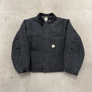 Carhartt Arctic Quilted Work jacket Black Size 2XL - Picture 1 of 10
