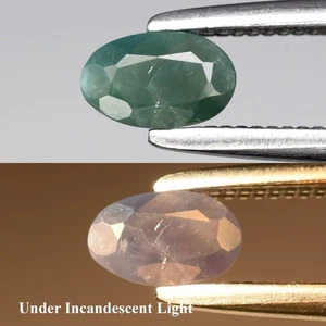 💎 0.24ct 5x3mm Oval Natural Green Alexandrite - Russia Gemstone - Picture 1 of 6