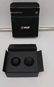 Scuf Reflex Concave Thumbsticks Replacement Black  2 Pieces  New - Picture 1 of 6