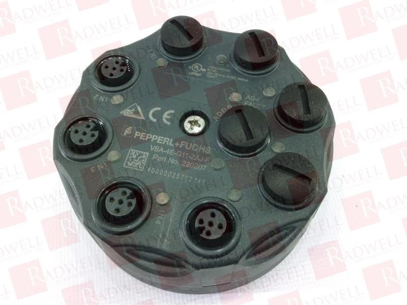 PEPPERL & FUCHS VBA-4E-G11-ZAJ-F / VBA4EG11ZAJF (NEW IN BOX) - Image 1 of 1