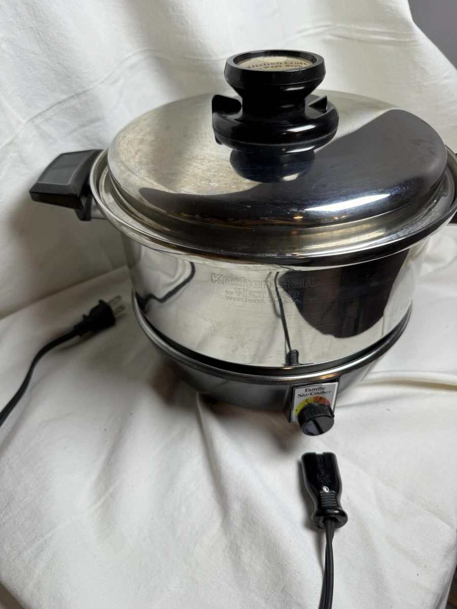 West Bend Stainless Steel Electric Skillets for sale | eBay