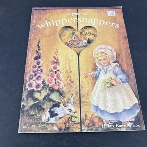 A YEAR OF WHIPPERSNAPPERS V2 BY HELAN BARRICK 1987 OILS &  ACRYLIC TOLE PAINT  - Picture 1 of 3