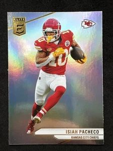 ⭐🦄 2024 Panini Donruss Elite #29 Isiah Pacheco – KC Chiefs Rookie 🔥 🆓📦 - Imagen 1 de 2