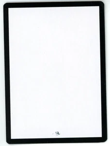 MTG - Blank Card Misprint - Rare Stamp Double Misprint - Picture 1 of 2