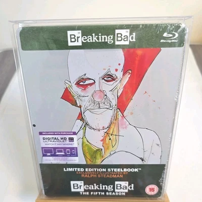 BREAKING   BAD   THE   FIFTH   SEASON   BLU-RAY   LIMITED   EDITION    STEELBOOK - Image 1 of 4
