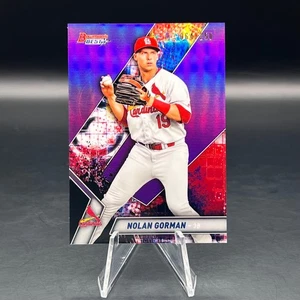 Nolan Gorman 2019 Bowman's Best Top Prospect #TP-15 Purple Refractor /250 - Picture 1 of 2